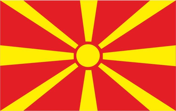Fahne Macedonien 140cm x 90cm